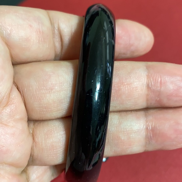 🖤Crystal Ribbon 🎀 hinged bracelet - Picture 6 of 11